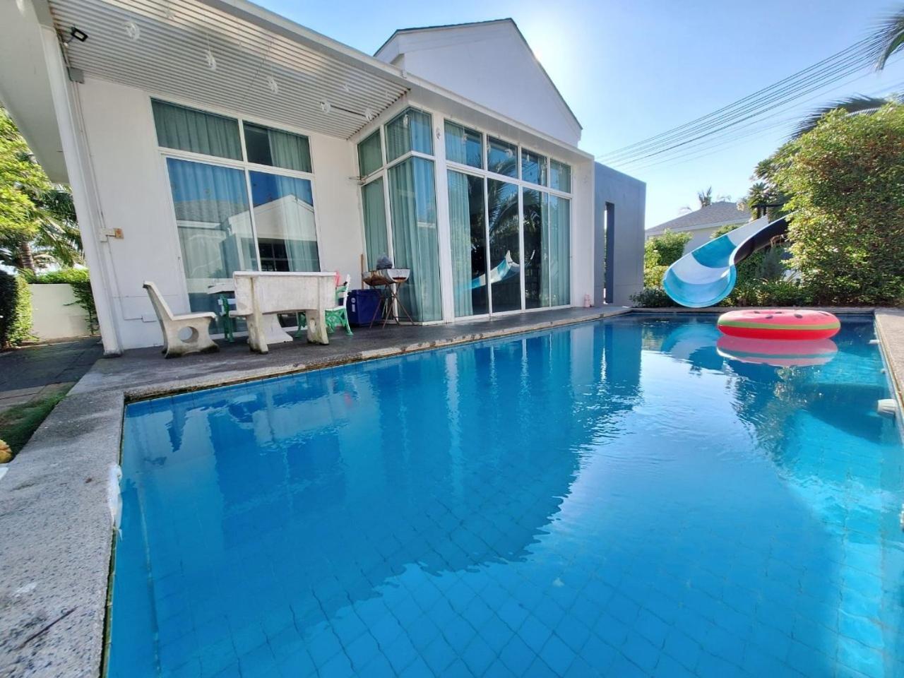 Beachtown Cha-Am Private Poolvilla From Beach 2Km エクステリア 写真