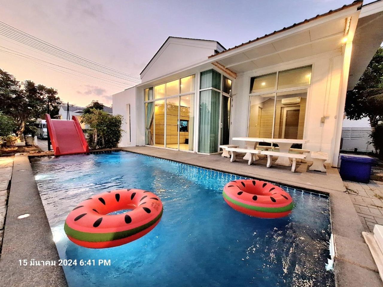 Beachtown Cha-Am Private Poolvilla From Beach 2Km エクステリア 写真