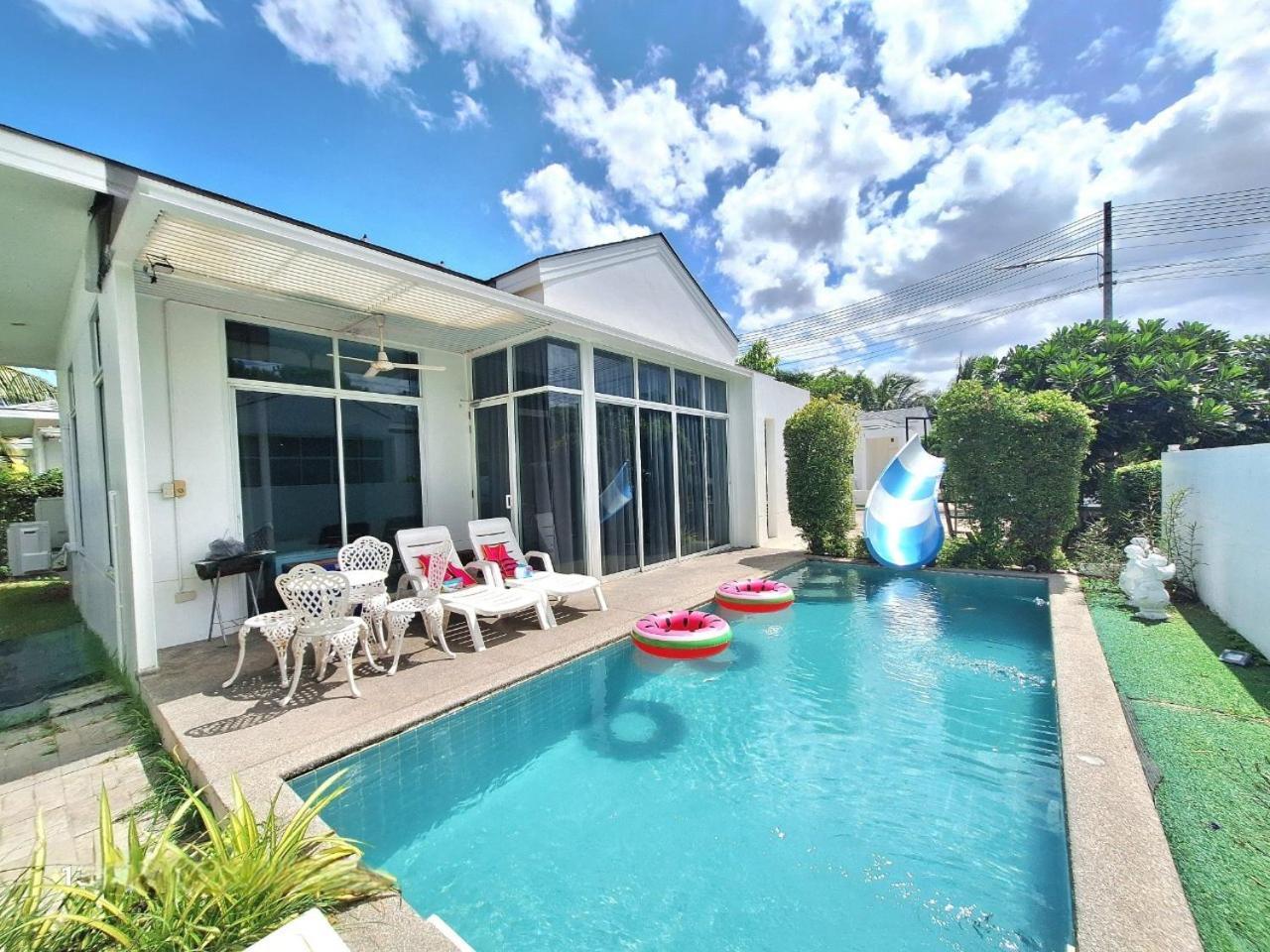 Beachtown Cha-Am Private Poolvilla From Beach 2Km エクステリア 写真